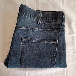 Mens Denim Blue Jeans Adam Levine The Dean 38 Waist 32 Length Lightly Distressed